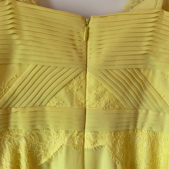 BCBGMaxazria Katalina Chiffon and Lace Dress - Picture 10 of 11